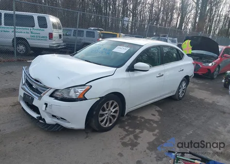 2015 Nissan Sentra S from USA, damaged, VIN 3N1AB7AP5FY281880